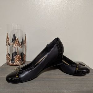 Chaps Cap Toe Wedges